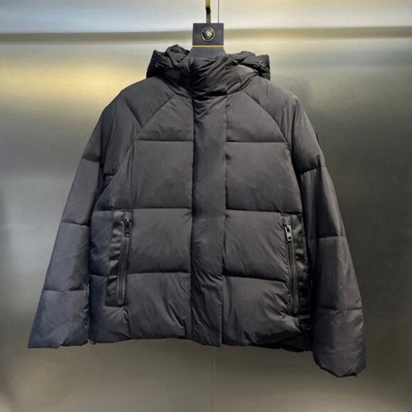 Canada Goose Black Down Jacket - Picture 1 of 7
